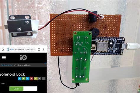 (PDF) Smart Door Locking System using IoT 